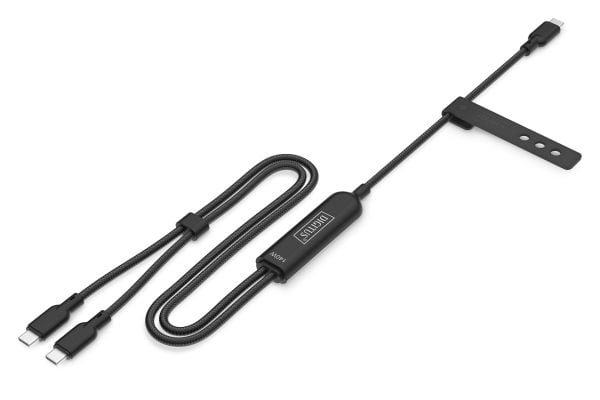 DIGITUS - USB-kabel - USB-C (hann) til USB-C (hann) - USB 2.0 - 48 V - 5 A - 1.8 m - USB Power Delivery 3.1 (140W) - svart