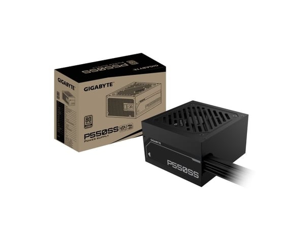 GIGABYTE P550SS, 550 W, 155-240 V, 50/60 Hz, 6,3 A, Aktiv, 100 W