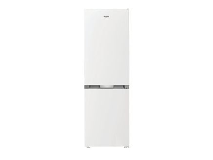 Whirlpool WHKH 1361 W4E - Kjøleskap/fryser - bunnfryser - bredde: 59.5 cm - dybde: 66.3 cm - høyde: 186.5 cm - 325 liter - Klasse E - hvit