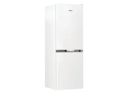 Whirlpool WHKH 1361 W4E - Kjøleskap/fryser - bunnfryser - bredde: 59.5 cm - dybde: 66.3 cm - høyde: 186.5 cm - 325 liter - Klasse E - hvit
