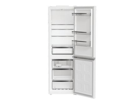 Whirlpool WHKH 1361 W4E - Kjøleskap/fryser - bunnfryser - bredde: 59.5 cm - dybde: 66.3 cm - høyde: 186.5 cm - 325 liter - Klasse E - hvit