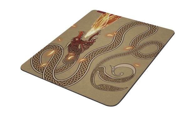 Razer Gigantus V2 Large Counter-Strike 2, Kulta, Keltainen, Kuva, Pelihiirimatto