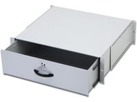 Digitus DN-19 KEY-3U - Lagerskuff til rack - grå, RAL 7035 - 3U - 19" - for P/N: DN-19 07U-6/6, DN-19 09U-6/6, DN-19 12U-6/6, DN-19 16U-6/6, DN-19 ...
