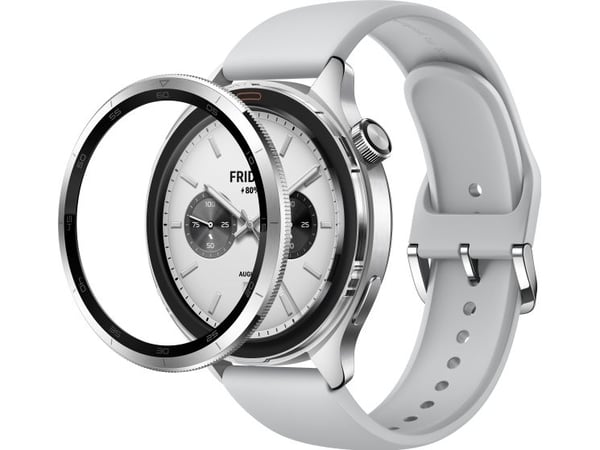 Xiaomi - Infattning för smart klocka - silver - för Xiaomi Watch S4
