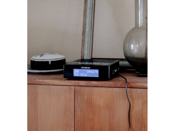 Sangean DCR-89+, Personlig, Analog &amp; digital, DAB+, FM, 8 ohm (O), LCD, Svart