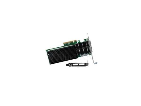 BlueOptics BLCNADAC06, Intern, Koblet med ledninger (ikke trådløs), PCI Express, Fiber, 40000 Mbit/s, Grønn