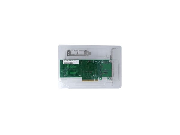 BlueOptics BLCNADAC06, Intern, Koblet med ledninger (ikke trådløs), PCI Express, Fiber, 40000 Mbit/s, Grønn