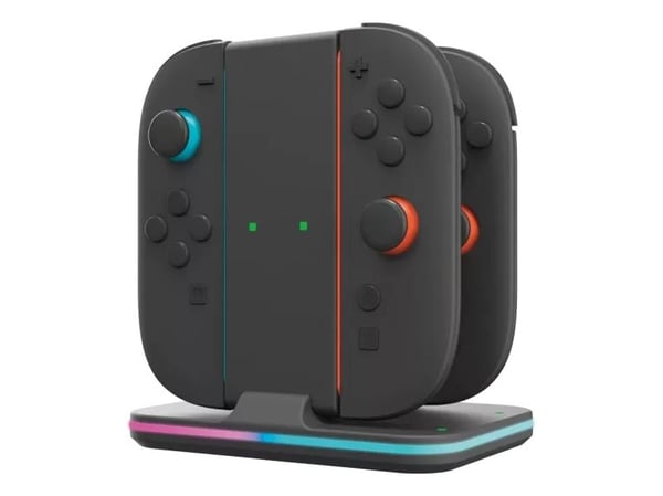 NACON NA029116, Laddningssystem, Nintendo Switch 2, Svart, Blå, Grön, Röd, Joy-Con