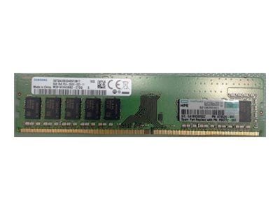 HPE Standard Memory - DDR4 - modul - 8 GB - DIMM 288-pin - 2666 MHz / PC4-21300 - CL19 - ikke-bufret - for ProLiant DL360 Gen10, DL380 Gen10, DL560...
