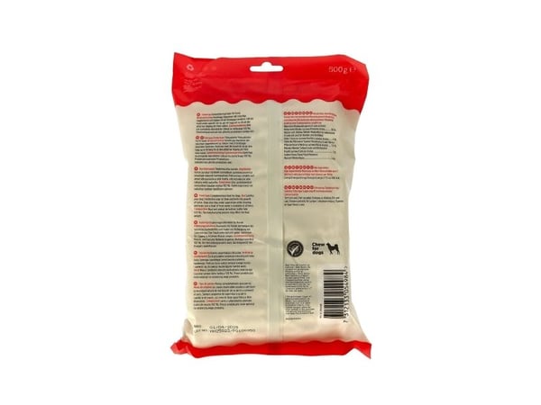 DOGMAN tyggepinner 7-8mm 100-pakning hvit 12,5cm