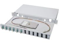 DIGITUS Professional DN-96320/3 - Spleiseboks for fiberoptikk - 1U - 19" - 12 porter