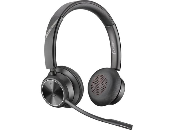 POLY Savi 7320 Office, Trådløs, Kontor/kundesenter, 20 - 20000 Hz, 160 g, Hodesett, Sort
