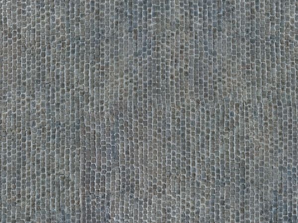 NOCH 3D Cardboard Sheet “Old Town Pavement”, HO (1:87), Grå