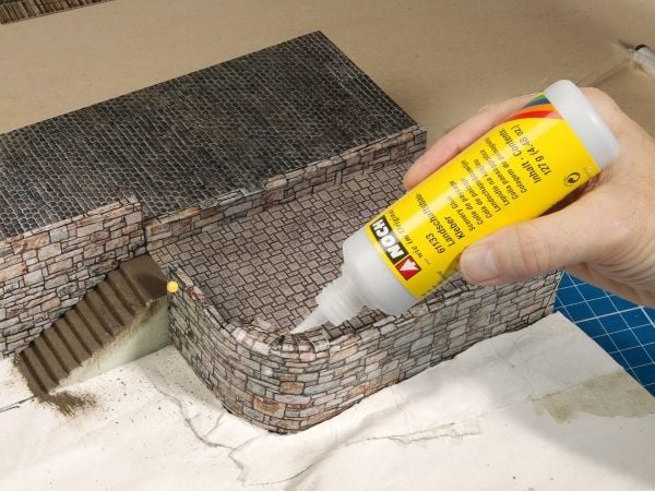 NOCH 0056721 Universal 3D-kartonkilevy Tiepäällysteet vanha kaupunki