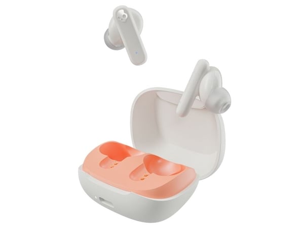 Skullcandy Smokin’ Buds, True Wireless Stereo (TWS), 20 - 20000 Hz, Puhelut/Musiikki, 40,59 g, Kuulokkeet, Oranssi, Valkoinen