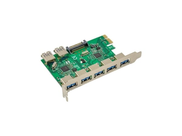MicroConnect - USB-adapter - PCIe 2.0 - USB 3.0 x 7