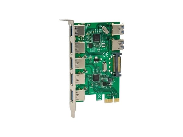 MicroConnect - USB-adapter - PCIe 2.0 - USB 3.0 x 7