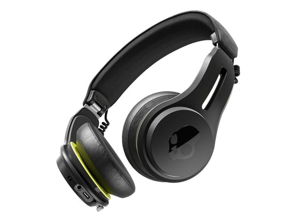 Skullcandy Icon ANC, Ledning & Trådløs, Samtaler/musikk, 20 - 20000 Hz, 225 g, Hodesett, Sort
