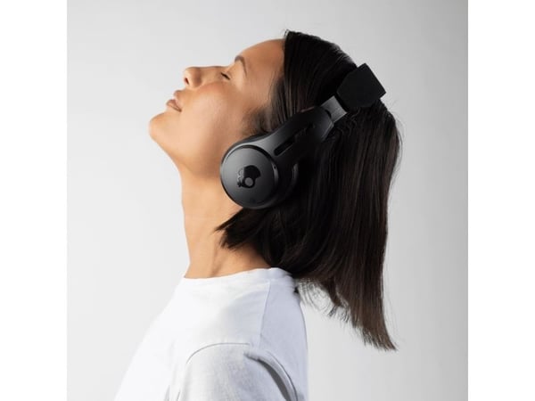 Skullcandy Icon ANC, Ledning & Trådløs, Samtaler/musikk, 20 - 20000 Hz, 225 g, Hodesett, Sort