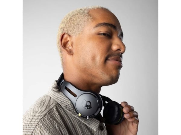 Skullcandy Icon ANC, Ledning & Trådløs, Samtaler/musikk, 20 - 20000 Hz, 225 g, Hodesett, Sort