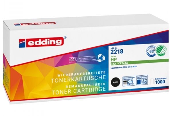 Edding EDD-2218, 1000 sivua, musta, 1 kpl