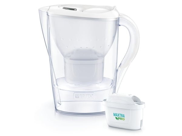 Brita Marella, Manuelt vannfilter, 2,4 l, Hvit