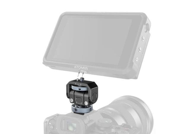 SmallRig 3809B, Skjermmontering, Sort, Grå, 3,2 kg, 1/4-20", 360°, 42,7 mm