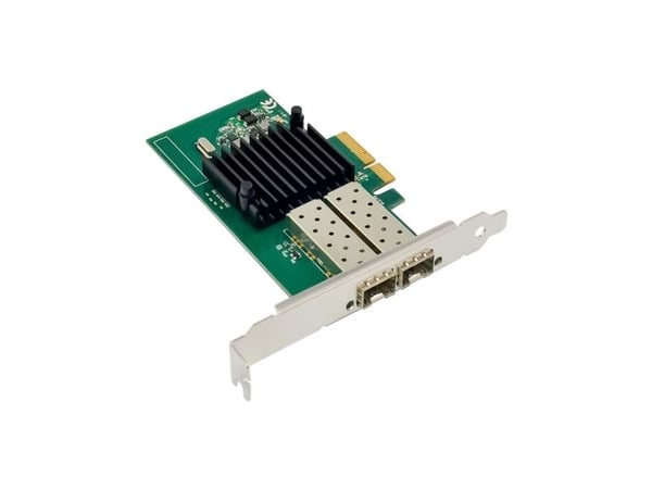 Microconnect MC-PCIEX4-I350-F2, Intern, Koblet med ledninger (ikke trådløs), PCI Express, Fiber, 1000 Mbit/s