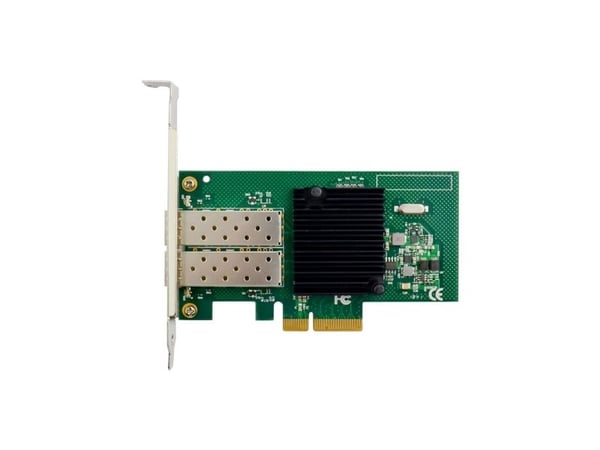 Microconnect MC-PCIEX4-I350-F2, Intern, Koblet med ledninger (ikke trådløs), PCI Express, Fiber, 1000 Mbit/s
