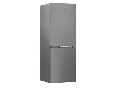 Whirlpool WHKH 1361 XP4E, 325 l, Ikke-frost (kjøleskap), 6 kg/24t, E, Fresh zone compartment, Svart, Sølv