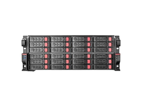 Silverstone RM43-324-RS, Stativ, Server, Grå, ATX, EATX, Micro ATX, Mini-ITX, SSI CEB, SSI EEB, 4U, 14,8 cm