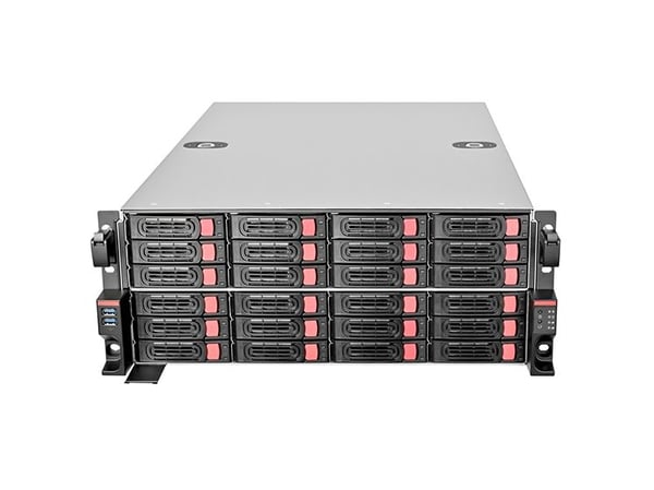 Silverstone RM43-324-RS, Stativ, Server, Grå, ATX, EATX, Micro ATX, Mini-ITX, SSI CEB, SSI EEB, 4U, 14,8 cm