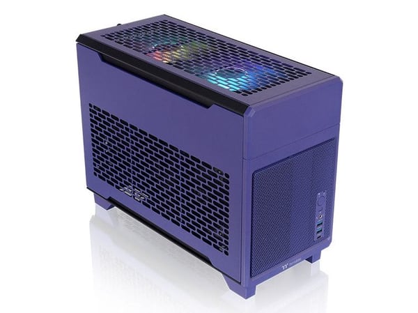 Thermaltake TR100, Mini Tower, PC, Violetti, Mini-ITX, SPCC, Terästä, 6,8 cm