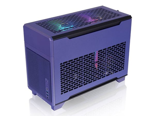 Thermaltake TR100, Mini Tower, PC, Violetti, Mini-ITX, SPCC, Terästä, 6,8 cm