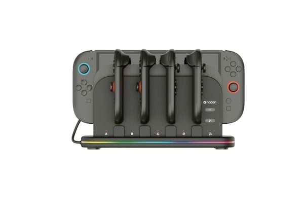 NACON SWITCHNEWDOCK+JC, Ladesett, Nintendo Switch 2, Svart, Multi, Lade, Nintendo