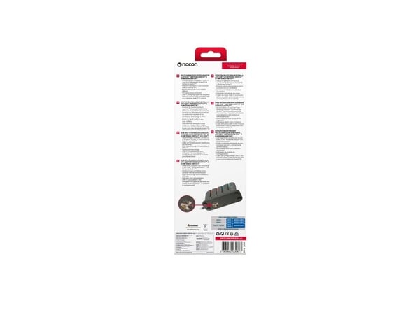 NACON SWITCHNEWDOCK+JC, Ladesett, Nintendo Switch 2, Svart, Multi, Lade, Nintendo