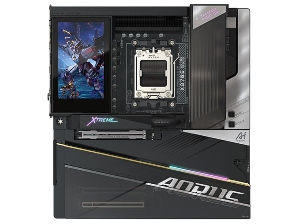 AORUS - Hovedkort - Socket AM5 - AMD X870E Chipset - USB 3.2 Gen 1 - innbygd grafikk (CPU kreves) - HD-lyd (8-kanalers)
