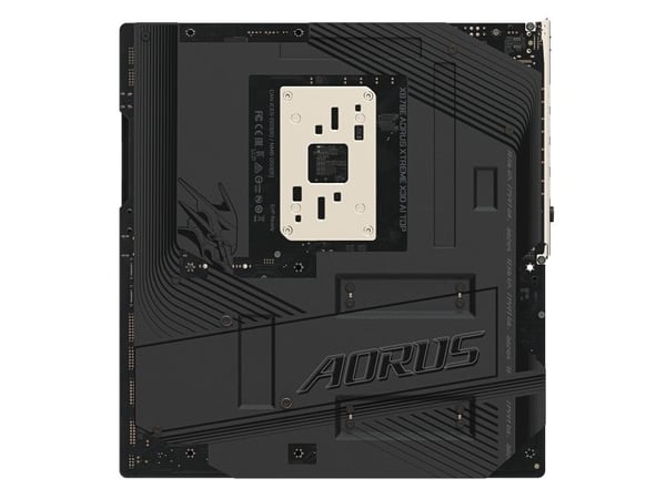 AORUS - Hovedkort - Socket AM5 - AMD X870E Chipset - USB 3.2 Gen 1 - innbygd grafikk (CPU kreves) - HD-lyd (8-kanalers)