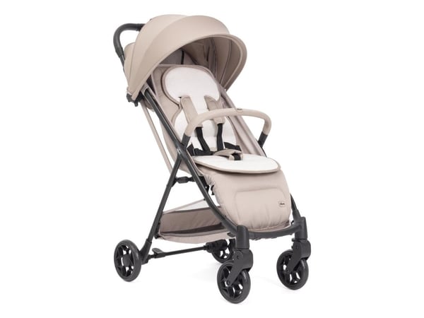 Chicco Taormina, Verhokatos, Kevyet lastenrattaat, Ei sukupuolirajoitusta, Kokoontaitettava, Beige, Valkoinen