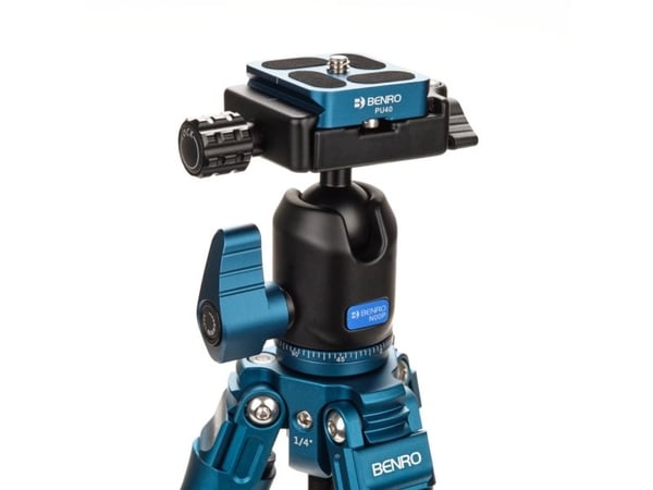Benro TSSL08AN00P, 3 ben, Svart, Blå, 156 cm, 1,13 kg