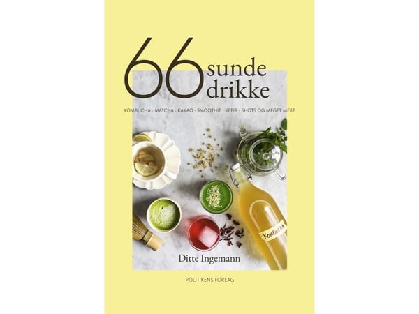 66 sunne drikker | Ditte Ingemann | Språk: Dansk