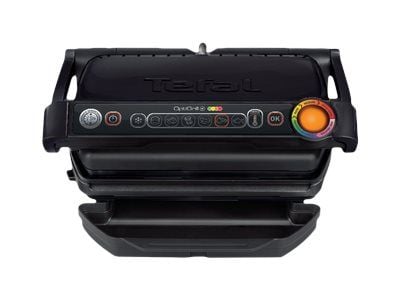 Tefal OptiGrill+ GC712834 - Grill - elektrisk - 600 kvadratcentimeter - svart