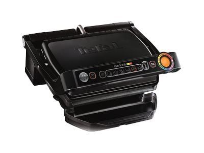 Tefal OptiGrill+ GC712834 - Grill - elektrisk - 600 kvadratcentimeter - svart