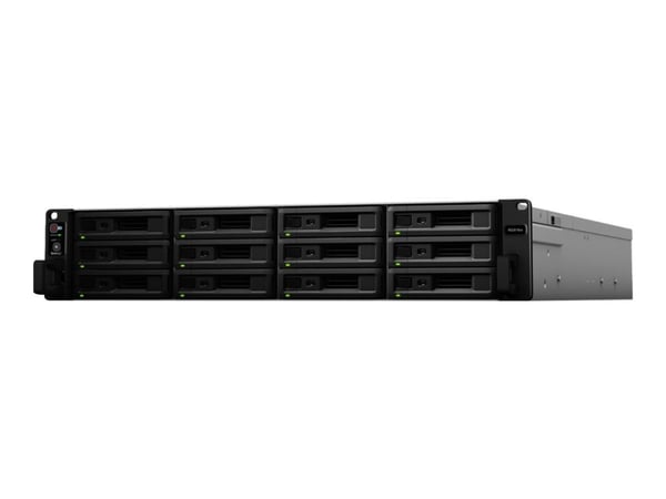 Synology RackStation RS3618XS - NAS-server - 12 brønner - 144 TB - kan monteres i rack - SATA 6Gb/s - HDD 12 TB x 12 - RAID 0, 1, 5, 6, 10, JBOD, R...