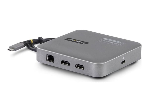 Startech Universal USB C multiport adapter - Apple M1/M2 Dual Display compatible - DisplayLink Cert Dual 4K 60Hz HDMI 2.0b - 1xA/1xC USB 3.2 10Gbps...