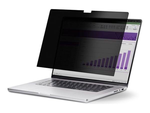 StarTech.com 162MM-PRIVACY-SCREEN, 40,6 cm (16"), Kannettava tietokone, Kehyksetön näytön yksityisyyssuodatin, Kiiltävä/Matta, Yksityisyys, Häikäis...