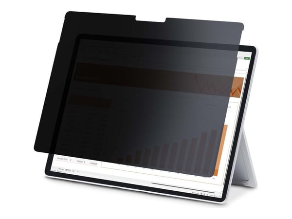 Startech 4-Way Privacy Screen For 13-inch Surface Pro 8/9/X Laptop, For Portrait/Landscape, Touch-Enabled, +/- 30 Deg. View - Computer Security Fil...