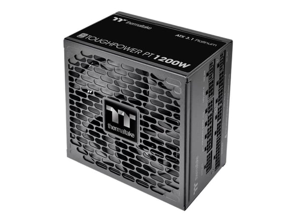 Thermaltake ToughPower TP - Nätaggregat (intern) - ATX12V 3.1/ EPS12V - 80 PLUS Platinum - AC 100-240 V - 1200 Watt - aktive PFC - svart