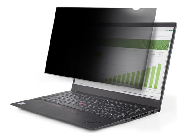 StarTech.com 14L-PRIVACY-SCREEN, 35,6 cm (14"), 16:9, Kannettava tietokone, Kehyksetön näytön yksityisyyssuodatin, Kiiltävä/Matta, Häikäisynesto, Y...