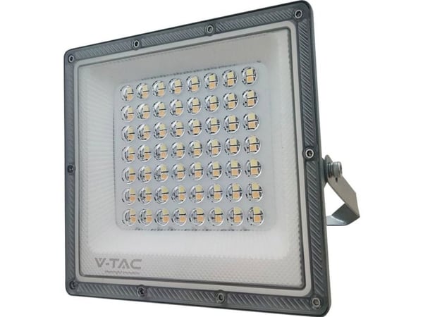 VTAC LED projektør 50W 5000 lm 3-i-1 farge IP65 grå 23614